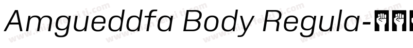 Amgueddfa Body Regula字体转换